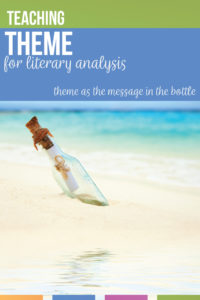 Are you teaching literary term theme with literary analysis? Teaching theme in high school can include a scaffolded anticipatory set & metaphors. When teaching themes in literature, build off prior knowedge like teaching themes with movies. Stories for teaching theme can engage middle school English & high school English classes.