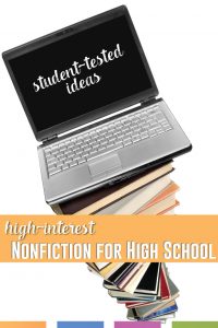 What nonfiction resources for high school do you use? This post contains links from around the web to articles that relate to students. #NonfictionLessons #HighSchoolELA