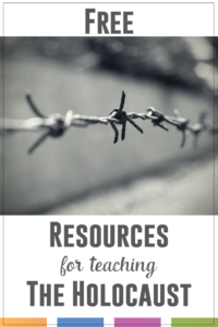 Free resources for teaching about the Holocaust or novels such as Night. 