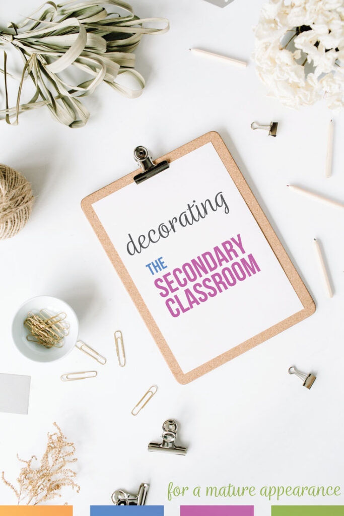 Secondary Classroom Decorating Ideas – Language Arts Classroom