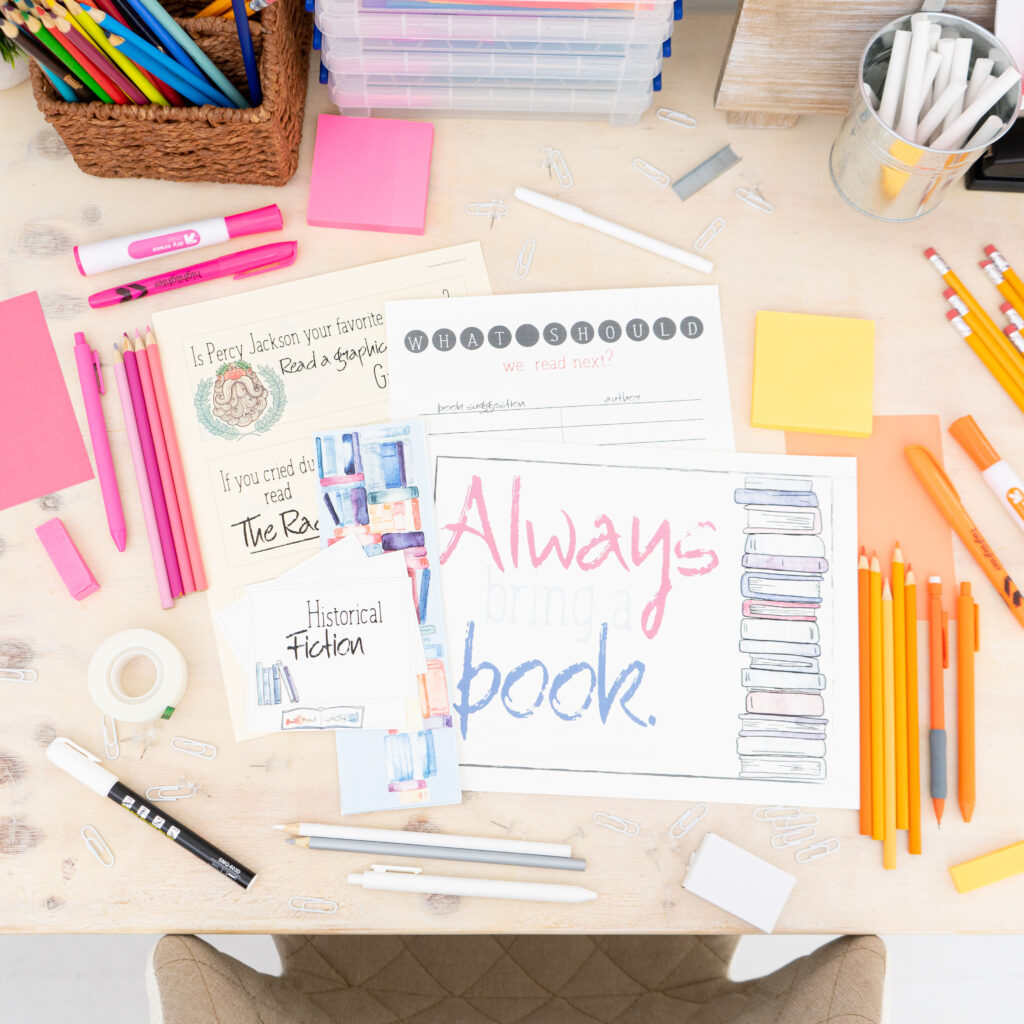 Classroom library materials can help with book displays for classroom