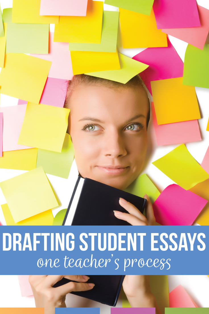 Secondary ELA teachers: this writing process pattern works with drafting essays with students. 