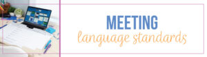 meet language standards