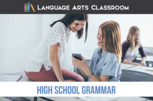How can you make high school grammar resources effective and meaningful for older students? Included are free videos and tricks for helping students understand their language. A grammar diagnostic is important for high school grammar.