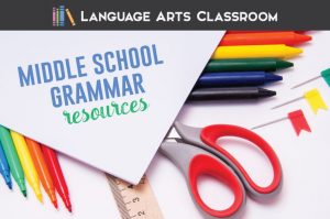 Middle school grammar resources require a dash of fun and engaging materials. Consider these approaches for middle school ELA lessons. #MiddleSchoolELA #GrammarLessons