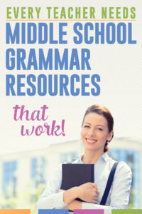 Teaching middle school grammar? You need resources that work - that will engage middle school students.