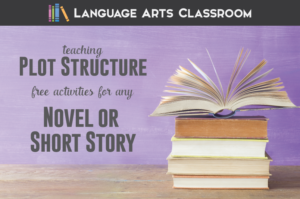 Study the plot structure with any novel or short story - and these free activities!