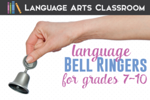 Age-appropriate, visually appealing, and content sound bell ringers? Here is why I start each day with a language bell ringer.