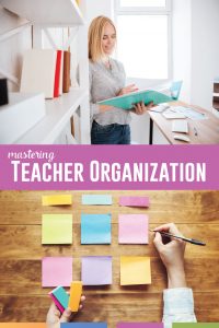 Organizing files as a teacher is incredibly important for classroom management, student organization, and preserving your sanity. Here are ideas for teacher organization. #TeacherTips #ClassroomOrganization