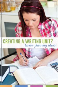 How can you craft writing lesson plans? An experienced teacher walks through her lesson planning process. #WritingLessons #LessonPlanning