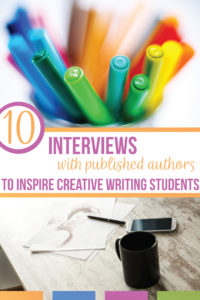 Add these 10 articles to inspire creative writing students to your writing lessons. Inspire creative writing students by discovering how published authors write & encourage creative writing students to find their own writing process. High school creative writing students can relate to famous authors and connect literature to writing with other people's creative writing processes.
