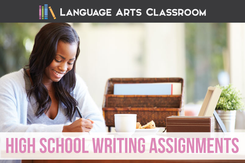 types of writing assignments for high school