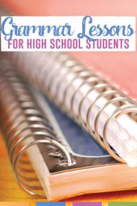 Grammar lessons for high school students require engagement and connection to students' lives. Read how to make grammar activities meaningful. #HighSchoolELA #GrammarLessons