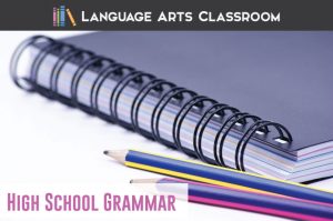 High school grammar worksheets can contain engaging material and inspire young writers. Connect grammar and writing with these worksheets and activities. #GrammarLessons #GrammarActivities