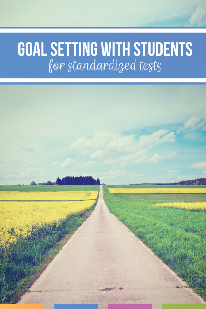 Covering test prep? Try goal setting with older students. Help students realistically prepare for standardized testing like college entrance exams. #TestPrep #StandardizedTesting