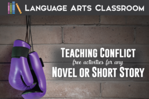Teaching conflict with a novel or short story? Try these free ideas.