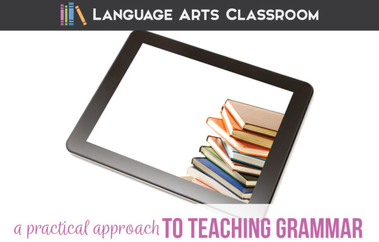 ELA teachers: you need a practical approach to grammar lessons. Different approaches in teaching grammar exist, but do your language arts students retain grammar terms & grammar concepts? Can English students apply grammar to their writing? A practical guide to English grammar uses sensible grammar activities & engaging grammar lessons to make grammar stick with English language arts classes.