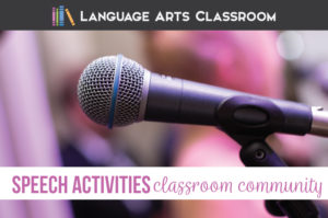 Public speaking lessons can build a classroom community with trust & engaging speech activities. A speaking lesson plan can be simple with no prep for the language arts teacher. Speech lesson plans should provide an opportunity for reflection & growth. Make speech class lessons meaningful with these public speaking ideas.
