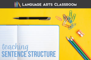 Looking for how to teach sentence structure & connect grammar to writing? Sentence structure activities can engage secondary ELA students & improve writing. Teaching sentence structure requires scaffolded grammar practice & a flexible sentence structure lesson. For how to teach sentence structure, download this free grammar PDF. Sentence structure lessons diversify sentences in student essays. A sentence structure lesson plan will impact middle school language arts classes & high school English.