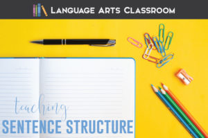 Looking for how to teach sentence structure & connect grammar to writing? Sentence structure activities can engage secondary ELA students & improve writing. Teaching sentence structure requires scaffolded grammar practice & a flexible sentence structure lesson. For how to teach sentence structure, download this free grammar PDF. Sentence structure lessons diversify sentences in student essays. A sentence structure lesson plan will impact middle school language arts classes & high school English.