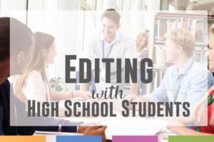 Editing student with teenagers - some tricks and ideas to make editing papers meaningful.