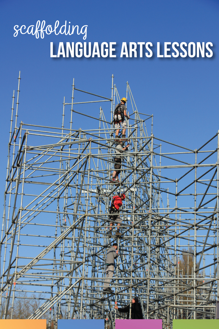 ELA scaffolding for various grammar and writing lessons can help meet standards. Strategies for teaching grammar in high school must include scaffolding grammar lessons. Scaffolding options for language arts will help writing activities. ELA scaffolding will reach more students, even reluctant writers. As an example, scaffolding sentence structure is provided to walk you through a successful way to scaffold grammar and to create other ELA scaffolding lessons.