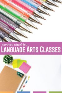Language arts summer school: what are you teaching? English summer school can be engaging and meet standards. #SummerSchool #LanguageArts