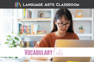 Download a free vocabulary list for secondary students! How to create a vocabulary list with meaning? Try these approaches for connecting vocabulary to grammar and literature with secondary students.