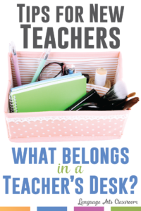 If you're a new teacher, you have lots of plans to make. Don't forget to consider the personal side of teaching. Pack for yourself during your school hours.