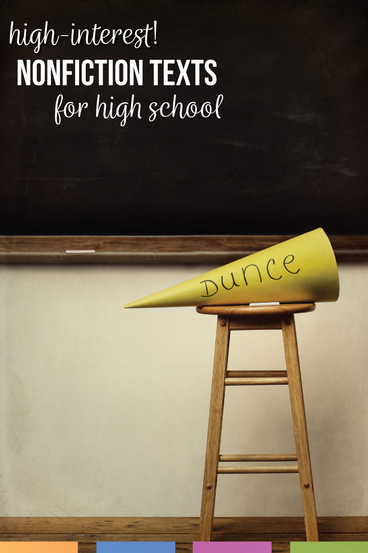 Informational texts for secondary students should engage them & prompt high school ELA students to respnd. Make your informational text unit pop with a variety of nonfictional articles. Informational articles for high school are available online for free. Build nonfiction activities for high school into English classes. Download a free informational text example for high school in PDF form. Information text examples for high school should model thinking & proper responses to informational texts.