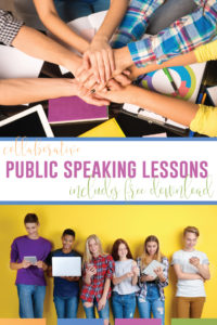 If you are looking for how to teach speech, check out these public speaking lesson plans. Add these high school public speaking lesson plans to your speech class. Teaching public speaking can be difficult but with this free public speaking lesson plans PDF, you'll have interactive speech activities. Speech lessons should provide practice & interaction for middle school speech & high school speech classes. A speech unit should contain scaffolded public speaking activities & speech lesson plans.