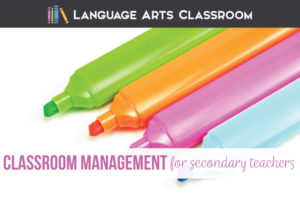 Classroom management for secondary teachers requires organization, clear expectations, & basic routines. Secondary classroom management should be part of every high school teachers' repertoire. Whether secondary teachers wonder about teacher bathroom ideas or late work from students, add procedures & routines to your high school classroom to improve classroom management in high school.