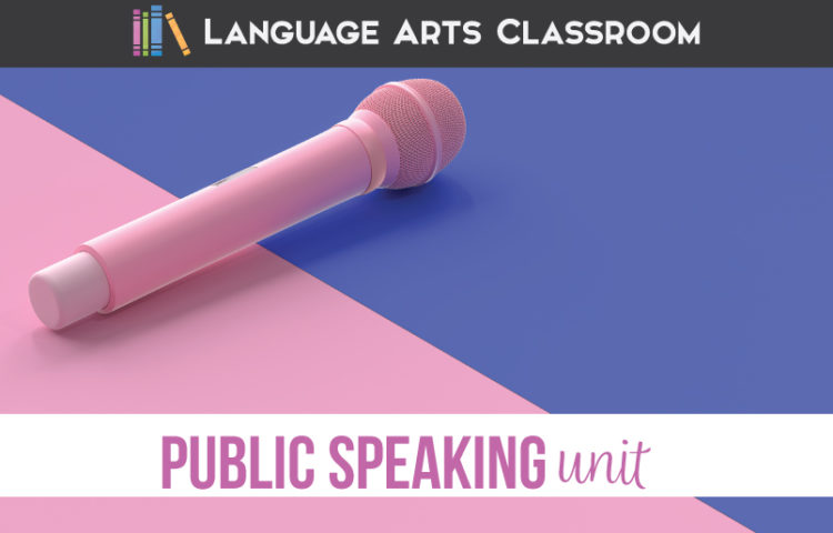 A public speaking unit and public speaking activities can help you meet speaking standards. Speech units and speech classes can be engaging for secondary students.