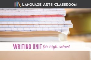 A successful writing unit for high school students should have ample scaffolding, multiple rubrics, and various graphic organizers.