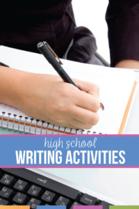 How can you create a writing unit for high school? A writing unit has activities and scaffolded practice.