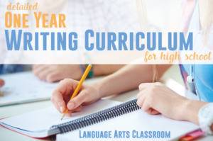 Creating a writing curriculum for high school students? Start with this free outline.