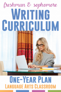 Looking for where to start with a writing curriculum? This outlines the basics of a freshmen and sophomore writing curriculum.