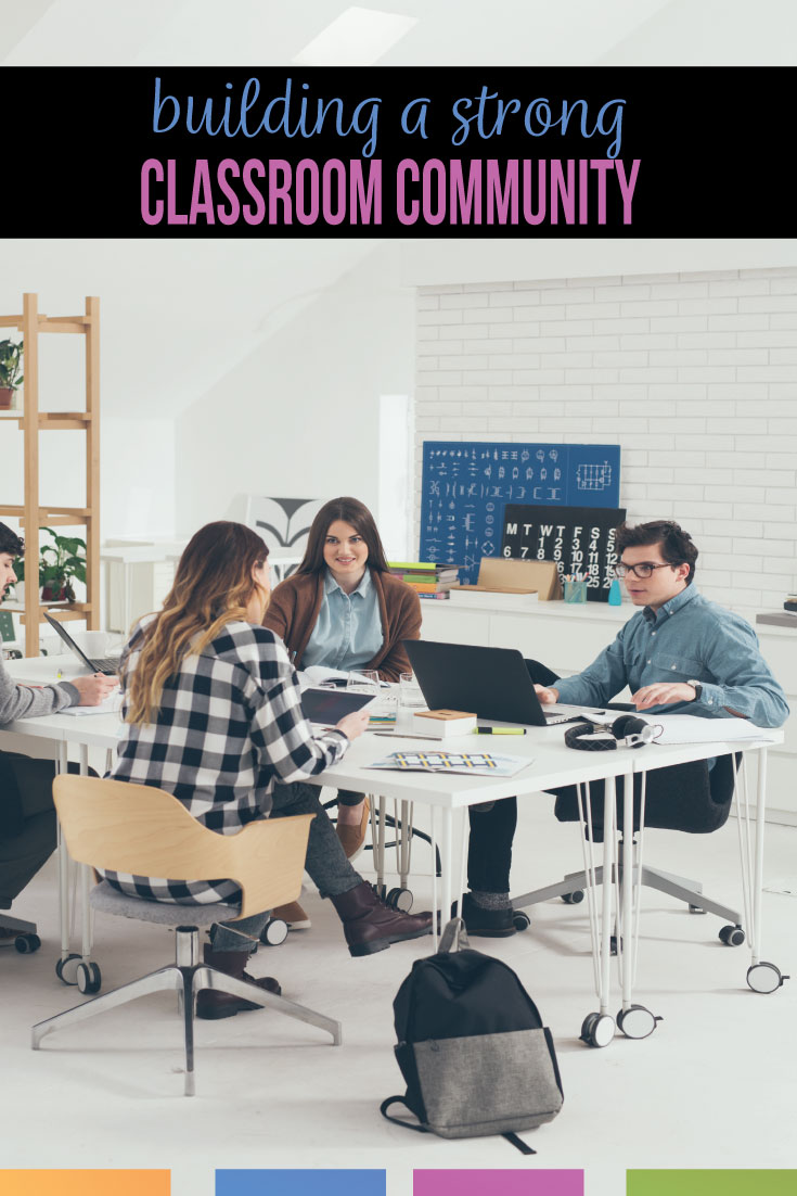 A classroom community can greatly influence lessons & a strong classroom community can improve classroom management. Are you a secondary teacher looking for how to a build classroom community? Building classroom community takes practice & deliberate measures. A positive classroom community will make secondary classrooms places of learning. Improve high school language arts classroom management with a strong classroom community. 