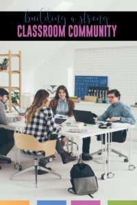 How to build classroom community with middle school & high school students? Creating community in the classroom requires authentic relationships with students. Building a classroom community takes purposeful communication & educational planning. Classroom community improves classroom management & teacher parent communication. From the language teachers use to the instructions for students, build classroom community with kindness & focus on education for secondary students, high school students.
