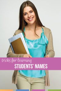 Learning students’ names can be difficult! To build relationships & start the school year strongly, you'll want to know how to learn students’ names. Learning students names & improving classroom management go together. Follow these ideas to remember students' names.