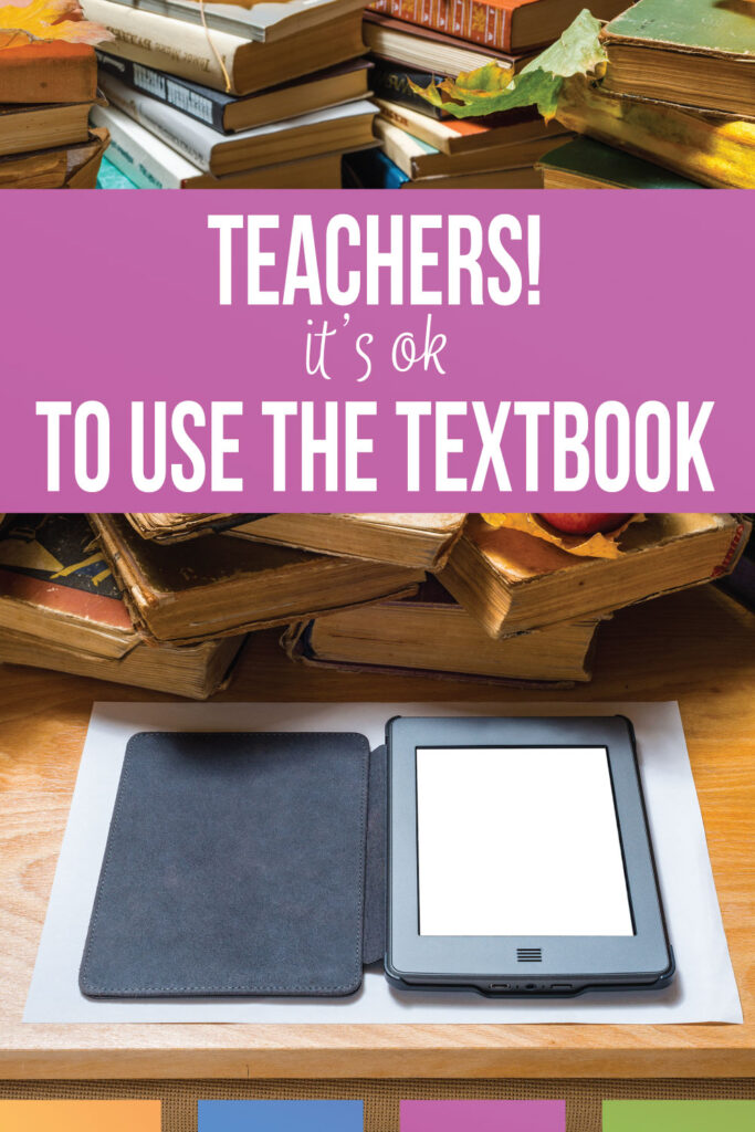 Teachers, use the textbook to help in your teaching