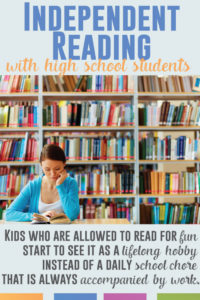 Reading with high school students - the tricks and the methods for helping secondary students succeed with reading.