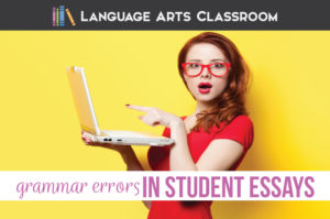 Grammar errors in student essays? Work on incomplete sentences, pronoun antecedent errors, misplaced modifiers, dangling modifiers, & often confused words with digital grammar activities. Provide targeted grammar practice for confusing words, errors in verb moods, subject verb agreement, parallelism in sentence structure, & common errors in student essays. Fix run on sentences, fragments, & comma splices by connecting grammar to writing. Teach grammar in context with digital grammar activities. Grammar error worksheets can target practice.