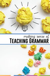 Do you need research to support your grammar lesson plans? An author covers research that supports teaching grammar. #GrammarLessons #HighSchoolELA