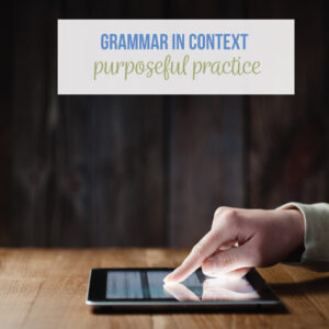 Purposefully add grammar to other portions of and ELA class.