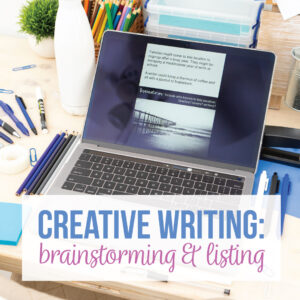 Use pictures to enhance creative writing lesson plans.