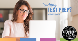 Teaching test prep? Getting students ready for standardized testing? Read these tips from an instructor.