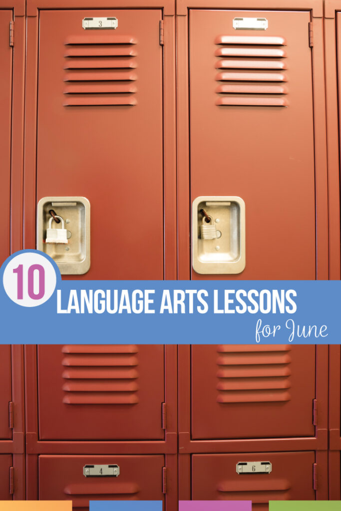 language arts lesson plans for June help with student restlessness 