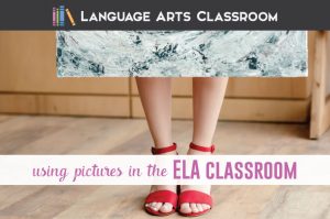 Using pictures in the classroom is a great tool for vocabulary or creative writing lessons. Here are ten ways to use pictures in the classroom. #ELAlessons #HighSchoolELA #MiddleSchoolELA