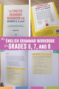 The English Grammar Workbook for Grades 6, 7, and 8: the perfect addition to any ELA classroom.